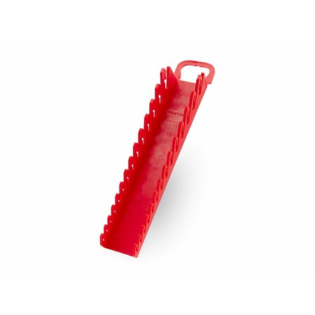 TEKTON 14-Tool Stubby Combination Wrench Holder Red OWP21214
